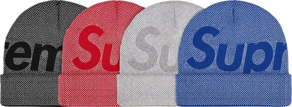 Supreme Studded Knockout Big Logo Beanie - Product Image