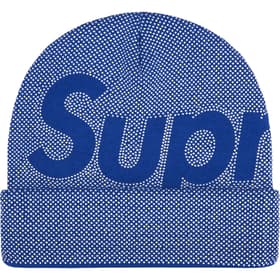 Supreme Studded Knockout Big Logo Beanie Royal