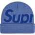 Supreme Studded Knockout Big Logo Beanie - Royal (front)