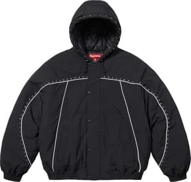 Supreme Studded Stadium Jacket Black