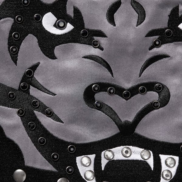 Supreme Studded Stadium Jacket - Black (front)