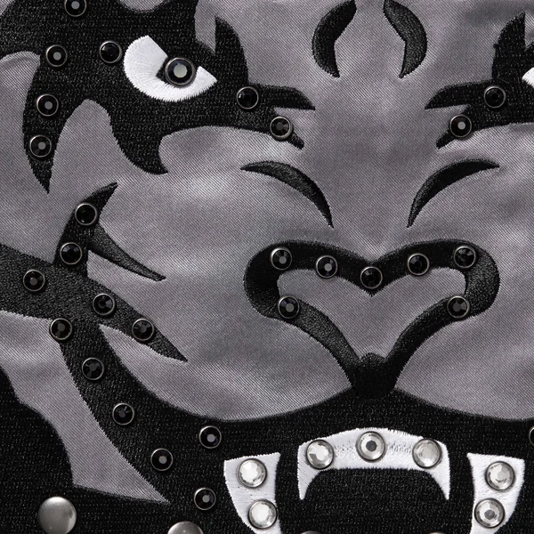 Supreme Studded Stadium Jacket - Black (front)