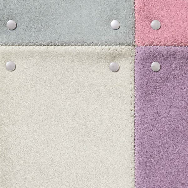 Supreme Studded Suede Zip Up Cardigan - Multicolor (front)