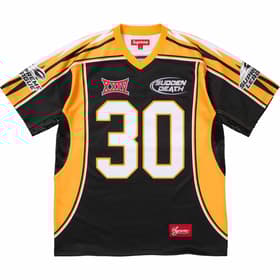 Supreme Sudden Death Football Jersey Black