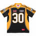 Supreme Sudden Death Football Jersey - Black (front)