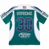 Supreme Sudden Death Football Jersey - Teal (front)