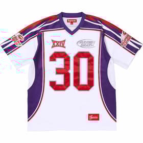 Supreme Sudden Death Football Jersey White