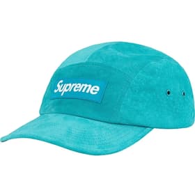 Supreme Suede Camp Cap Teal