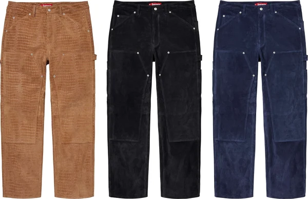 Supreme Suede Double Knee Painter Pant - Product Image