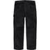 Supreme Suede Double Knee Painter Pant - Black (front)