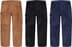 Supreme Suede Double Knee Painter Pant - Group shots (front)