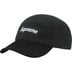 Supreme Suede Visor Camp Cap - Black (front)