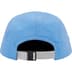 Supreme Suede Visor Camp Cap - Light Blue (front)