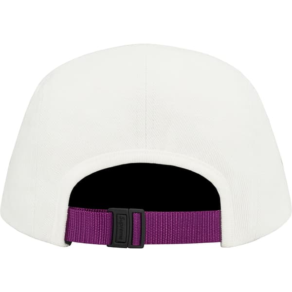 Supreme Suede Visor Camp Cap - Natural (front)