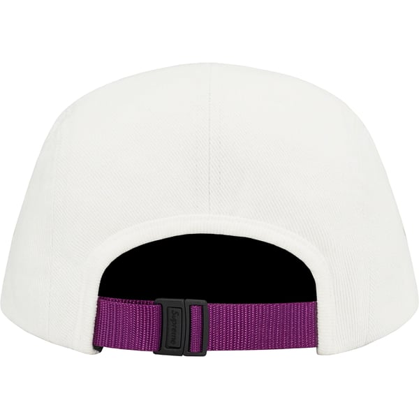 Supreme Suede Visor Camp Cap - Natural (front)