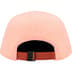 Supreme Suede Visor Camp Cap - Peach (front)