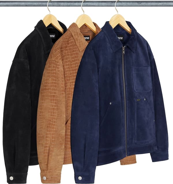 Supreme Suede Work Jacket - Product Image