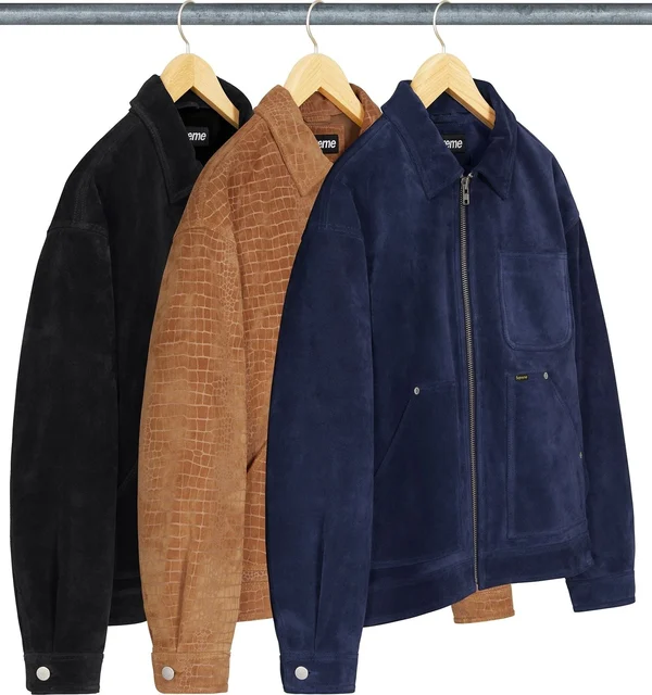 Supreme Suede Work Jacket - Product Image