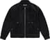 Supreme Suede Work Jacket - Black (front)
