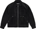 Supreme Suede Work Jacket - Black (front)