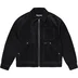 Supreme Suede Work Jacket - Black (front)