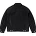 Supreme Suede Work Jacket - Black (front)