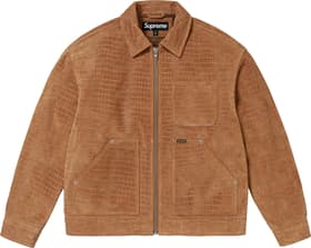 Supreme Suede Work Jacket Croc