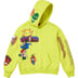 Supreme Sunrise Hooded Sweatshirt - Acid Green (front)