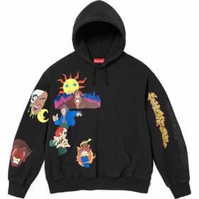 Supreme Sunrise Hooded Sweatshirt Black