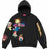 Supreme Sunrise Hooded Sweatshirt - Black (front)