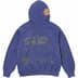 Supreme Sunrise Hooded Sweatshirt - Washed Navy (front)