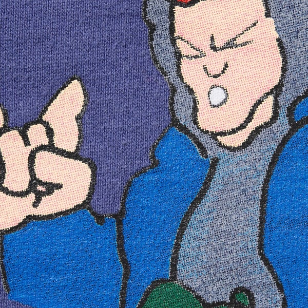 Supreme Sunrise Sweatpant - Washed Navy (front)