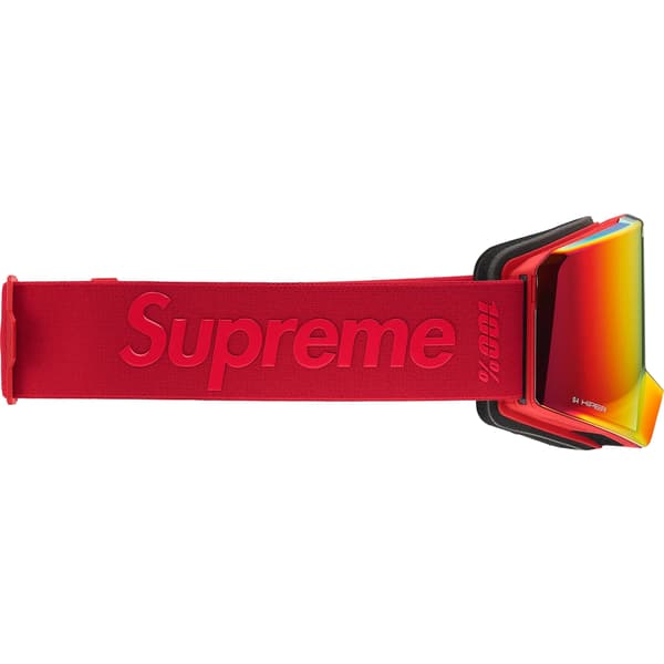 Supreme 100% NORG Goggles - Red (front)