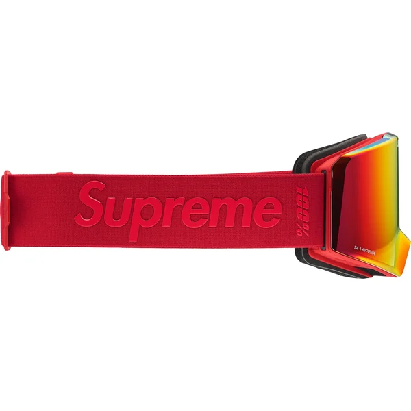 Supreme 100% NORG Goggles - Red (front)