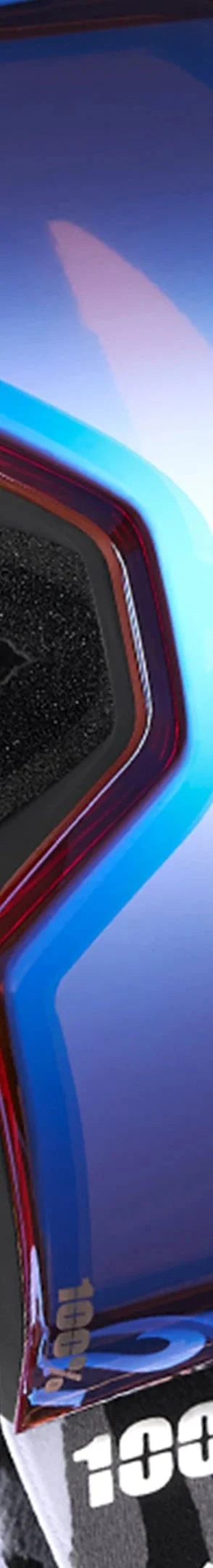 Supreme 100% NORG Goggles - Snow Camo (front)