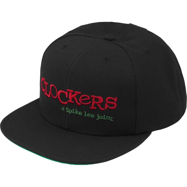 Supreme 40 Acres Clockers 6-Panel - Black (front)