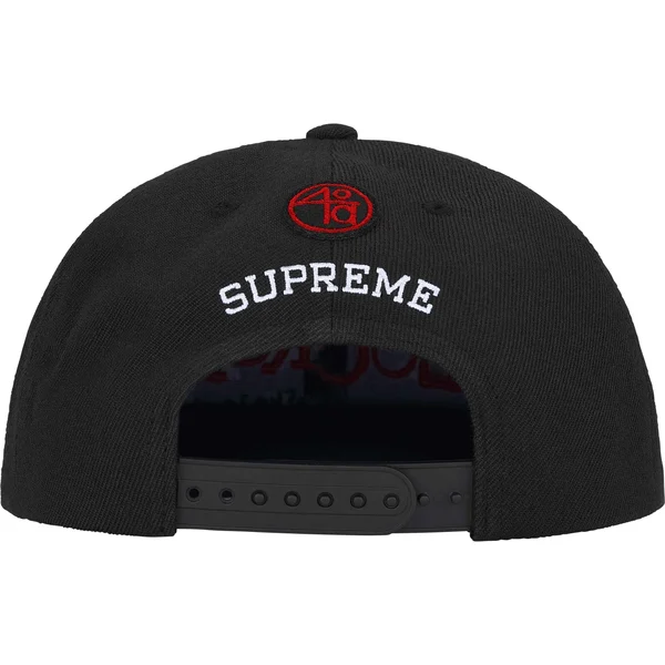 Supreme 40 Acres Clockers 6-Panel - Black (front)