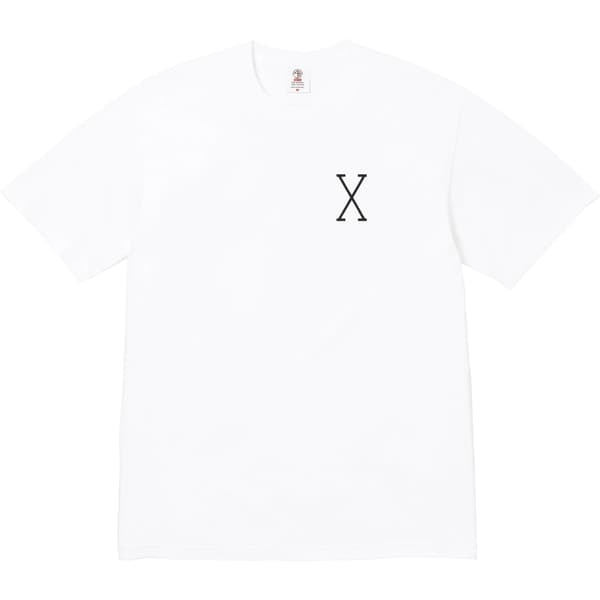 Supreme 40 Acres Malcolm X Tee - White (front)
