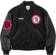 Supreme 40 Acres Malcolm X Varsity Jacket