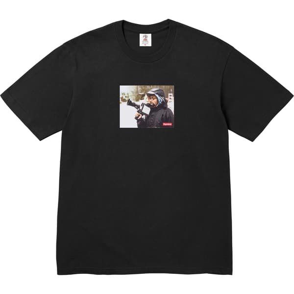 Supreme 40 Acres Spike Tee - Black (front)