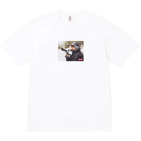 Supreme 40 Acres Spike Tee - White (front)