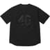 Supreme 40 Acres Twill Baseball Jersey - Black (front)