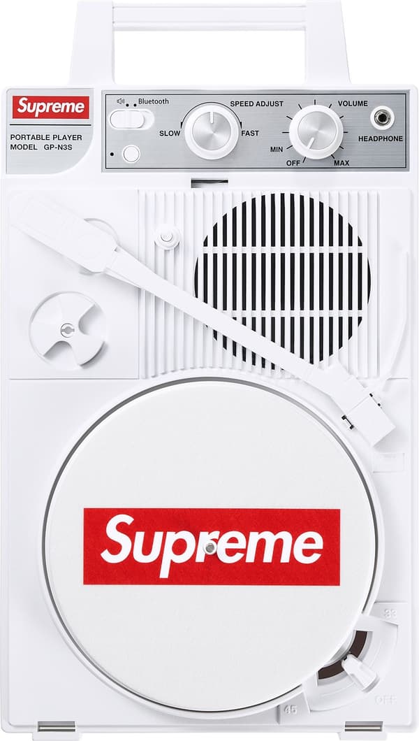 Supreme ANABAS GP-N3S Portable Record Player - Product Image
