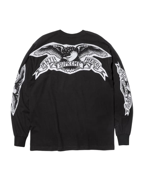 Supreme ANTIHERO Eagle L/S Tee - Product Image