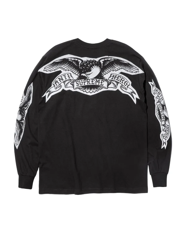 Supreme ANTIHERO Eagle L/S Tee - Product Image