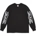 Supreme ANTIHERO Eagle L/S Tee - Black (front)