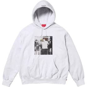 Supreme ANTIHERO Hooded Sweatshirt Ash Grey