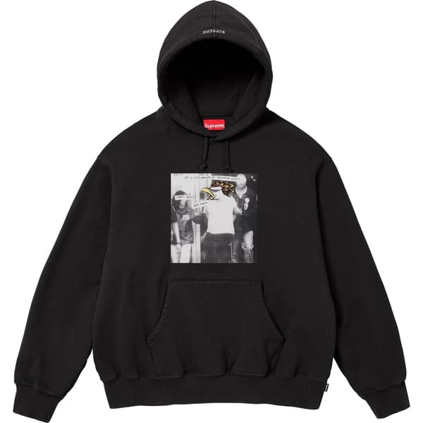 Supreme ANTIHERO Hooded Sweatshirt - Black (front)