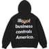 Supreme ANTIHERO Hooded Sweatshirt - Black (front)