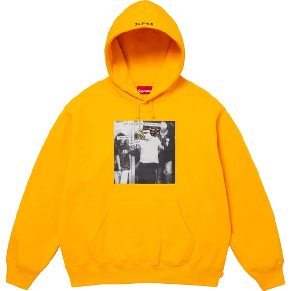 Supreme ANTIHERO Hooded Sweatshirt - Bright Gold (front)